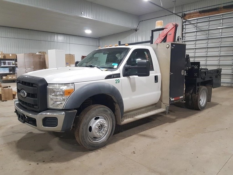 2011 Ford F450 XL Super Duty Knuckle Boom Truck photo